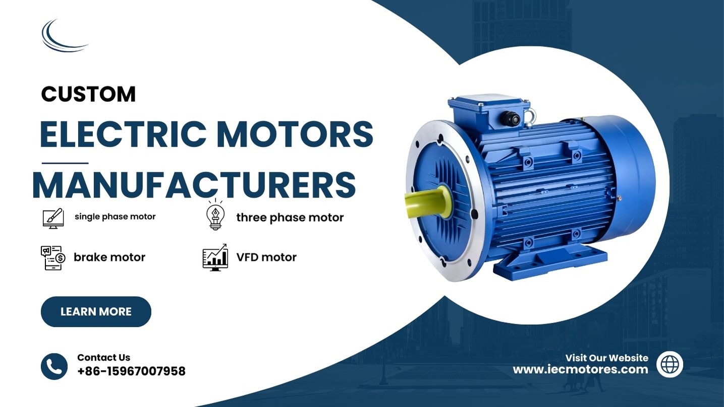 Top 6 Custom Electric Motors Manufacturers in China 2023