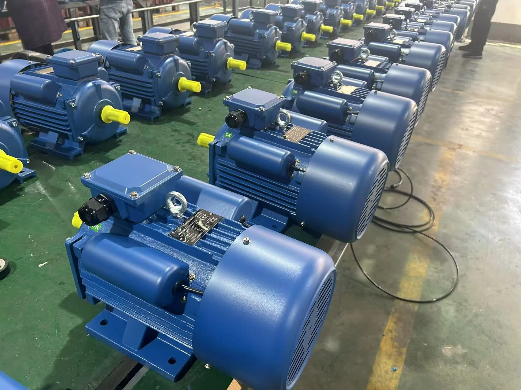 Industrial factory floor in Vietnam